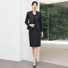 IWY/高级感黑灰色西装套裙女秋冬正式场合酒店接待职业装25CS811 商品缩略图0