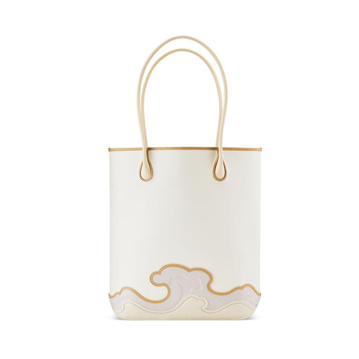 “鹊起云端”木镶嵌马赛克托特包 商品图6