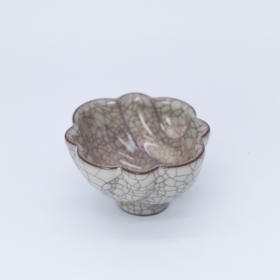 问鼎哥窑慕古款蔷薇杯