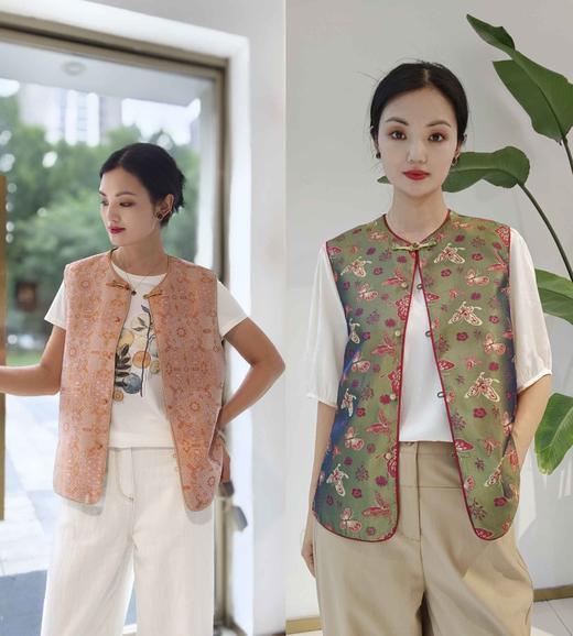 58Y866新款 国风马甲 商品图1