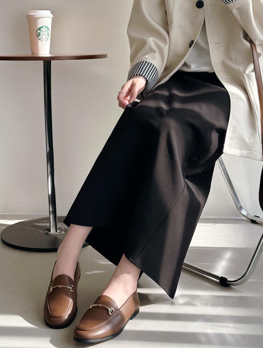 SLa品牌经典马衔扣乐福鞋100%真皮 商品图3