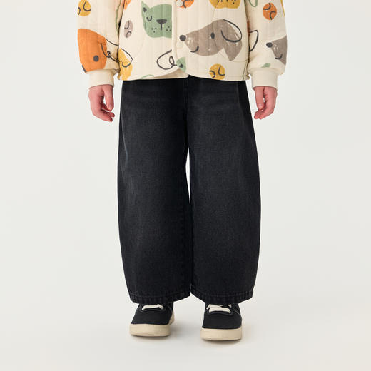 马克珍妮男童挺括有型直筒牛仔裤2025年秋装新款551309 商品图1