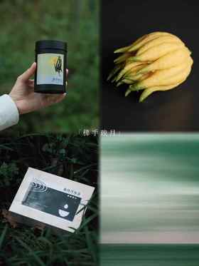 【佛手映月】双窨工艺 先窨花再窨果 第一泡佛手柑香  第二泡雨后森林之感  第三泡柑橘的酸