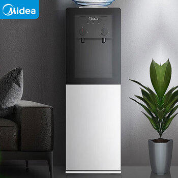 美的（Midea）饮水机茶吧机家用热水壶烧水壶电热水壶上置式客厅立式多功能桶装宿舍办公室冷热双温 YD1318S-X 商品图1