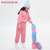 【门店同款】马恩MAXNEW童装秋冬女童加绒长袖连帽卫衣儿童休闲上 商品缩略图4