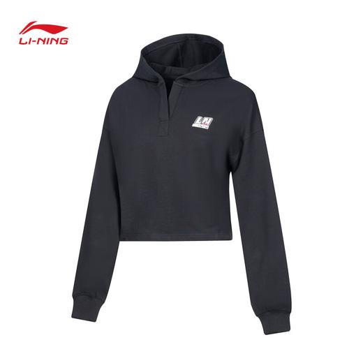 李宁运动卫衣女 2025秋季新款电竞系列连帽套头衫上衣 AWDVD14 商品图9