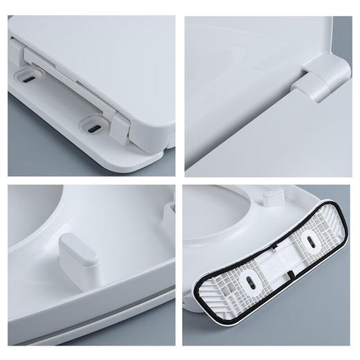 【10件起订】TOTO原装马桶盖TC400CVK-1加厚缓降盖854/886V形通用缓冲坐便盖(10) TC400CVK-1原装缓降盖V形通用 商品图6