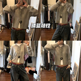 新品上身 | 奶油针织×午夜蓝牛仔，松弛感拉满 💫🌟✨