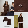 OLrain欧芮儿休闲通勤咖色卫衣针织半裙套装女秋季2025新款两件套 商品缩略图1