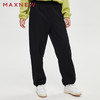 【门店同款】马恩MAXNEW女装针织长裤秋冬宽松百搭潮流休闲运动裤 商品缩略图1