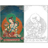 谢稚柳人物工笔画白描底稿《佛像》临摹勾线高清打印稿XZ18 商品缩略图0