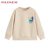 【门店同款】马恩MAXNEW童装秋冬男童加厚卫衣百搭圆领上衣卡通字 商品缩略图1
