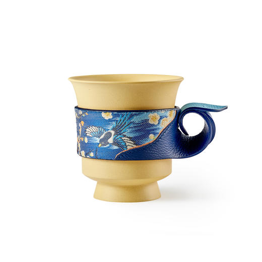 “鹊起云端”紫砂锦托杯 商品图2