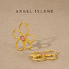 ANGEL ISLAND「露西亚Lucia」镂空肌理花朵耳圈 商品缩略图3