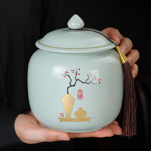 东方臻选【双瓷罐  绿色】30元一套/一箱10套 商品图3