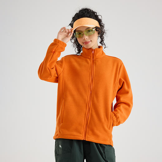 LUCKY DEER/幸运鹿情侣款山系保暖时尚多巴胺抓绒外套 商品图3