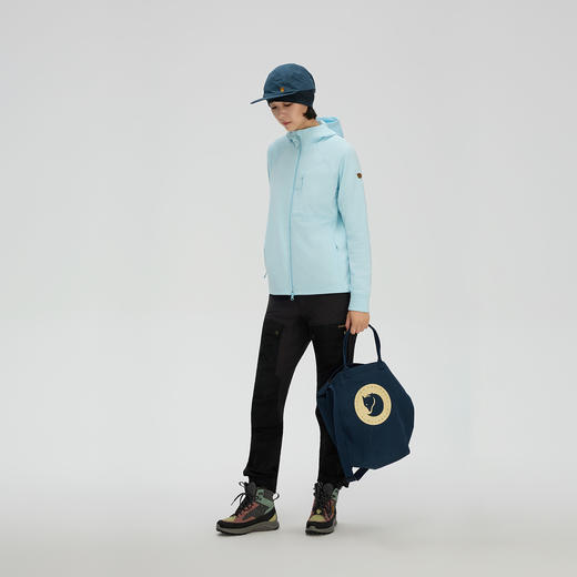 北极狐 女士保暖抓绒衣 25秋冬户外徒步轻量连帽加绒外套14600184 商品图4