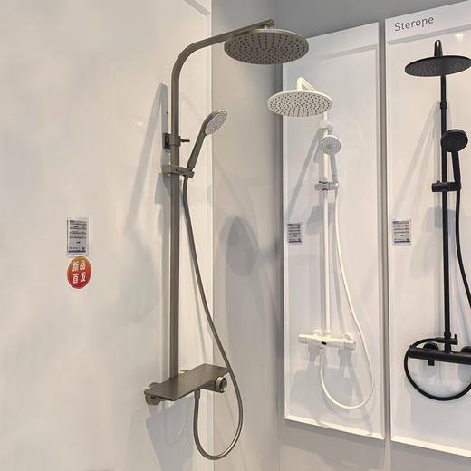 MOEN摩恩诺亚岩板置物平台淋浴花洒冷热洗澡卫浴卫生间花洒CN60143+2385+M22081 商品图1