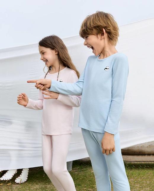 【春上新】8楼爱慕儿童Aimer Kids女孩奶皮贴贴圆领长袖上衣AK172J791，吊牌价359元 商品图2