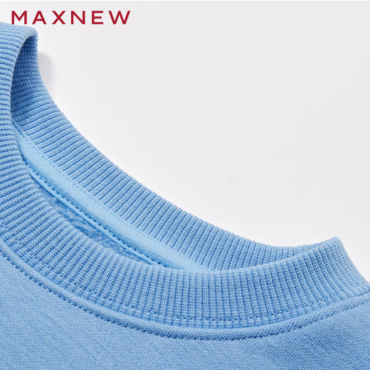 【门店同款】马恩MAXNEW童装秋冬男童加厚卫衣百搭圆领上衣卡通字 商品图2