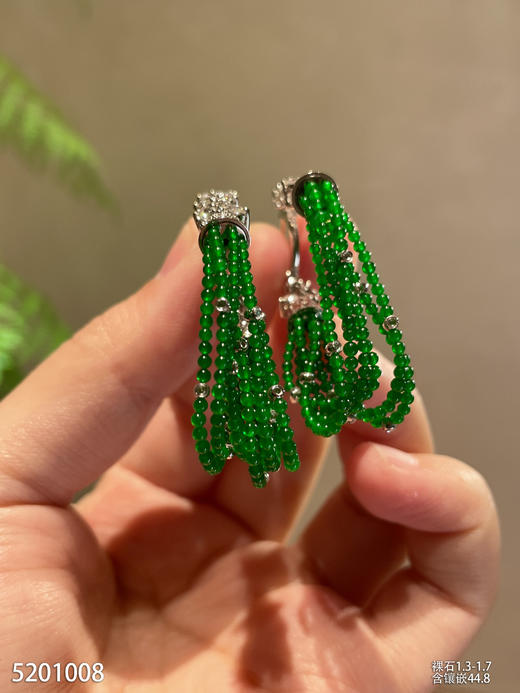 5201008，珠子耳坠。具体价格微信咨询 商品图0