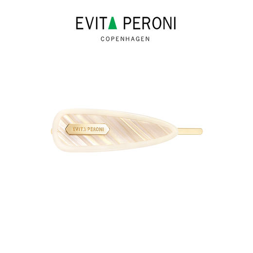 品牌直发 Evita “浮光璨影”系列一字夹 流沙杏/ 炫金棕 商品图8