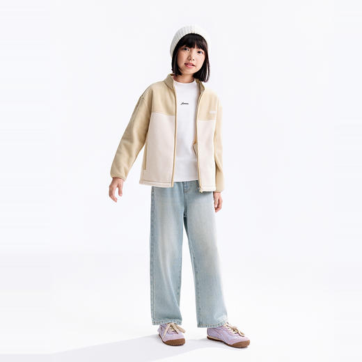 【实体店同款】女童全腰牛仔裤秋季新款安奈儿童装AG536168 商品图5