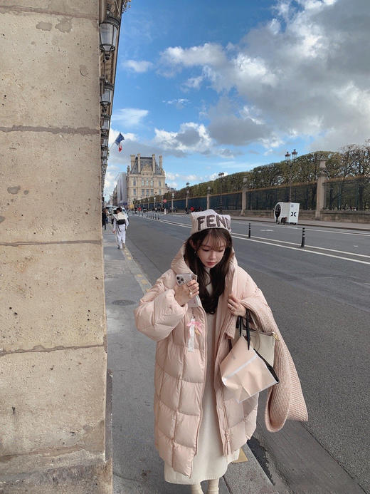 金蘑菇菇 懒人针织裙/ 极简慵懒宽松半高领毛衣裙 商品图6