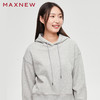 【门店同款】马恩MAXNEW女装连帽卫衣秋冬宽松时尚百搭小个子短款 商品缩略图1