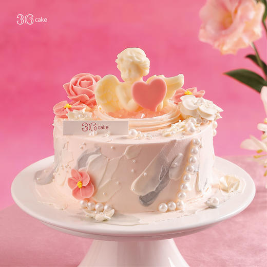 爱神倾心·白桃乌龙鲜果奶油蛋糕  | 36 CAKE 商品图0