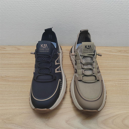 豪行夏季新款14298328系带户外运动休闲网鞋凉鞋男鞋 商品图0