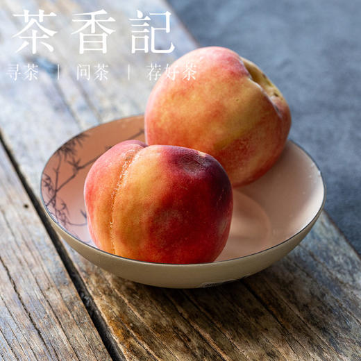 茶香记粉引手绘干泡盘青竹德化陶瓷壶承茶室茶具一物多用清雅茶盘 商品图3