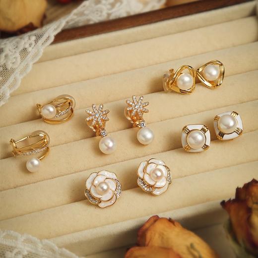 Manreya 五天珍珠耳夹&耳钉套装礼盒系列 商品图2