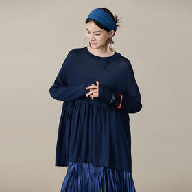 【林栖设计小店】（现货）绵羊毛毛织上衣仿手钩花宽松优雅2025秋季新款套头毛衣女1953025