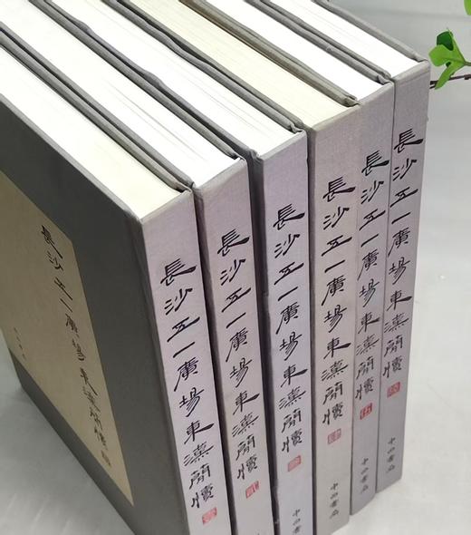 《长沙五一广场东汉简牍》（1-6全6册），精装8开，长沙市文物考古研究所 编，中西书局，2018-2020年出版，单本定价：900，总定价：5400，售价：1750。9品。 商品图1