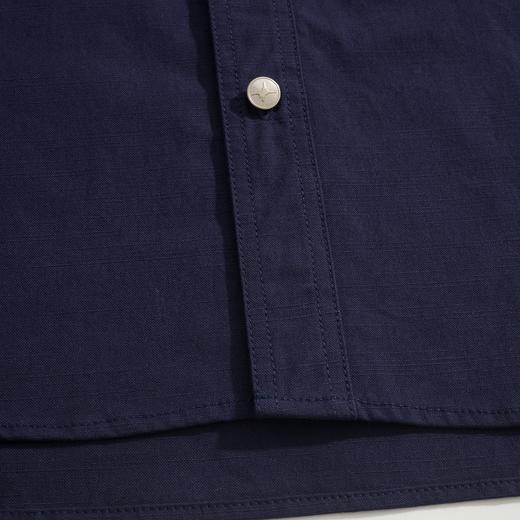 男款棉质刺绣长袖衬衫010 商品图2