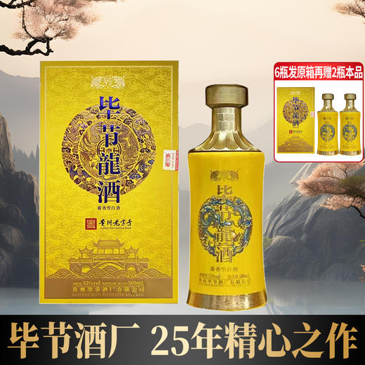 毕节 龙酒 酱香型 53度 500ml 商品图0