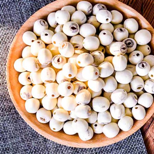 正宗洪湖有机莲子 鸳鸯红皮莲白莲 去芯 无需泡水 易煮粉糯 商品图5
