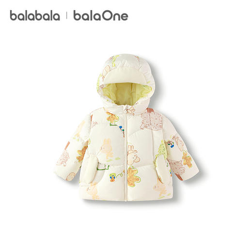 巴拉巴拉balaOne儿童羽绒服女童宝宝加厚保暖鹅绒服冬男童2025新 商品图4
