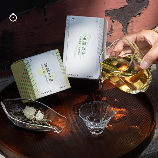 企鹅吃喝|福建福州茉莉花茶 茉莉龙珠/茉莉银针 匠心工艺 香味沁人 商品图2