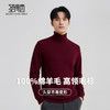 【100%绵羊毛】圣得西高领男款针织羊毛衫2025年秋季新款加厚毛衣 商品缩略图2