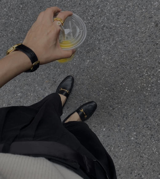 SLa品牌经典马衔扣乐福鞋100%真皮 商品图8