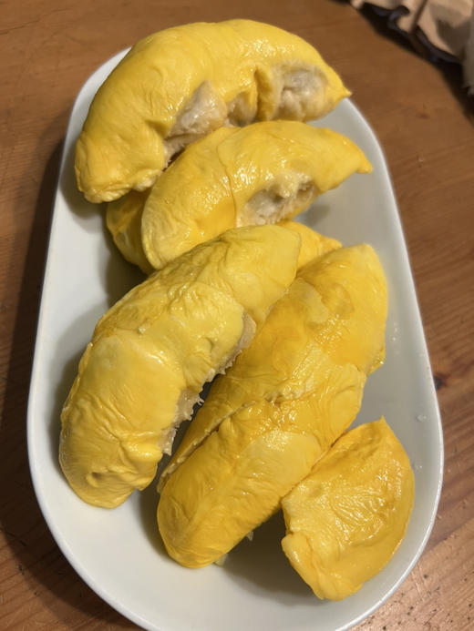 马来西亚劳勿老树猫山王，双A果，液氮保鲜！浓郁的香味，甜糯的口感，入口，舌尖微微刺麻感伴随着苦甜味直冲头顶，直接打通“任督二脉”让人觉得好过瘾 商品图4