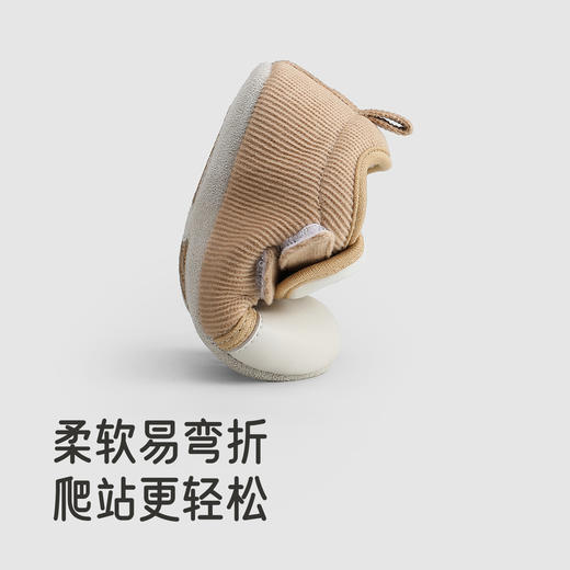 【商场同款】英氏婴儿步前鞋休闲鞋男宝宝新生儿舒适袜鞋秋冬新款 商品图3