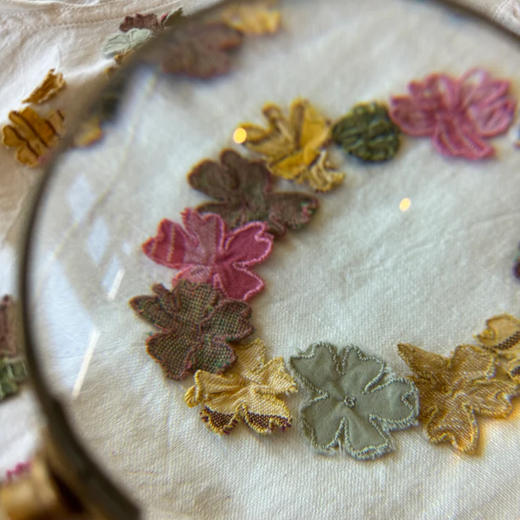 Story mfg GREETINGS SHIRT 男女款手工刺绣拼贴宽松短袖衬衫 商品图2