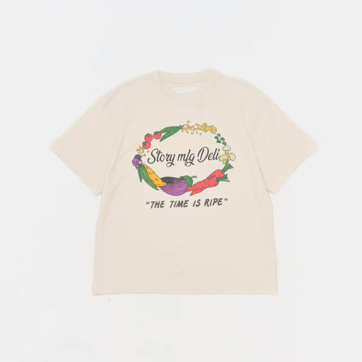 Story mfg GRATEFUL TEE 男女款有机棉复古中性圆领短袖T恤 商品图2