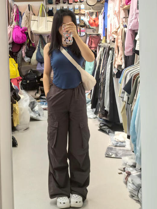 哈瓦塔（全棉）休闲带兜工装裤 H351162 商品图4