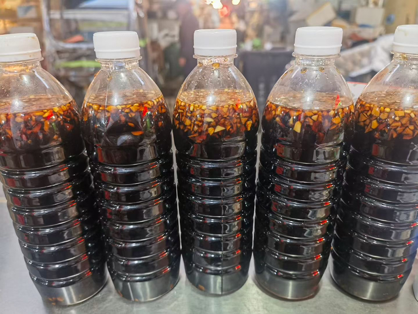 纯手工醋蒜泡醋500g一瓶