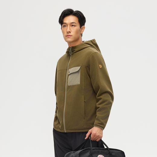 北极狐 男士抓绒保暖外套 25秋冬徒步登山防风加绒夹克082521066 商品图4