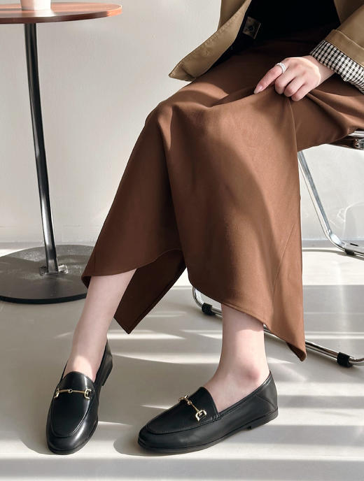 SLa品牌经典马衔扣乐福鞋100%真皮 商品图7